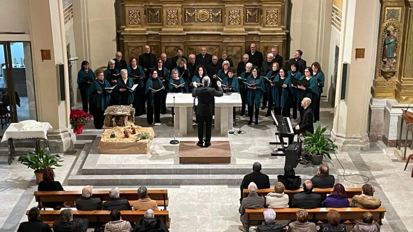 Tancant les festes amb música: concert de la Coral Joia de Maig d'Anglesola