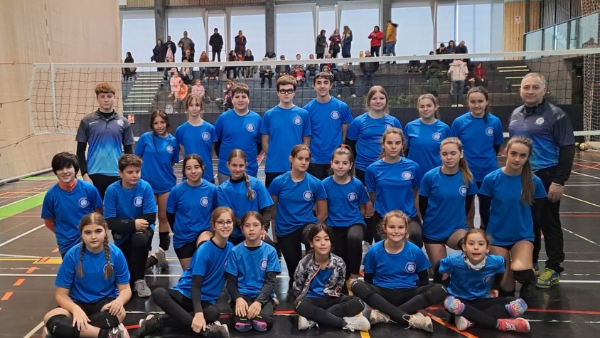 El Club de Vòlei el Palau d’Anglesola ja comença a competir a nivell escolar