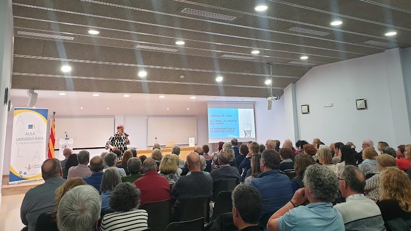 Maribel Pedrol: " La modernització dels canals d'urgell és un qüestió de país"
