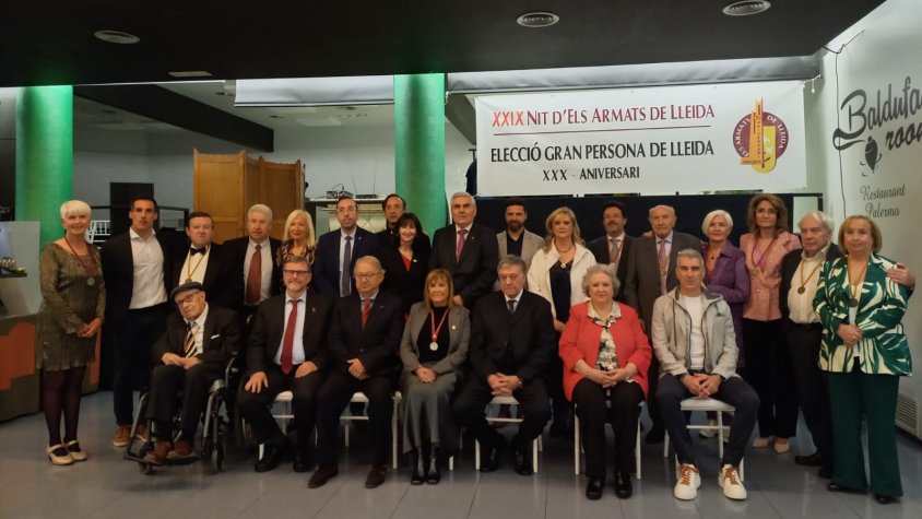 La palauanglesolina, Maria Lorena Jurado Tarragona, ha estat guardonada amb la distinció de "Gran Persona de Lleida 2024"