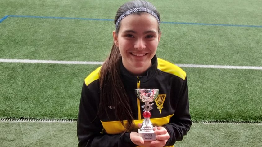 La Laia Martí guanya els Guants d'Or a la nova edició de la Batalla de Porters i Porteres 