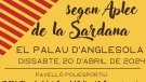 El dissabte, 20 d'abril, segon Aplec de la Sardana al Palau d'Anglesola