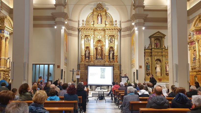 Presentació 2024 Any Joan Robles. Descoberta dels retaules de l'església del Palau d'Anglesola