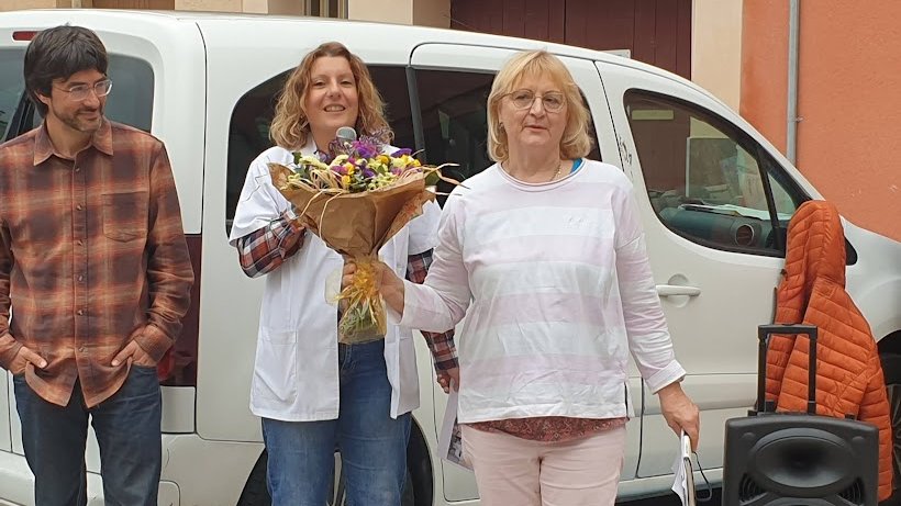 Concepció, 44 anys cuidant el Palau d'Anglesola