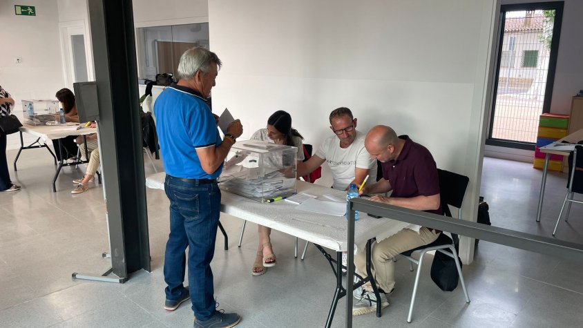 Resultats de les eleccions europees 2024 al Palau d'Anglesola