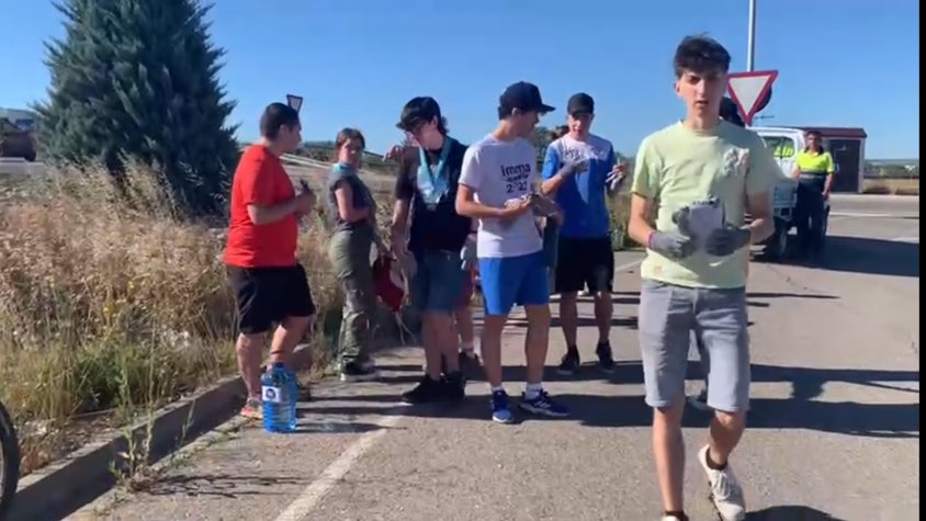 El Palau d'Anglesola acull el camp de treball de l'Associació Juvenil Mà Oberta i Cor Obert