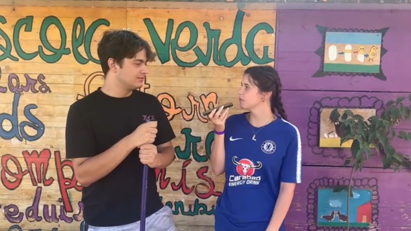 Segon dia del camp de treball Mà Oberta i Cor Obert al Palau d'Anglesola