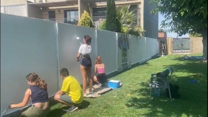 Tercer dia del camp de treball Mà Oberta i Cor Obert al Palau d'Anglesola