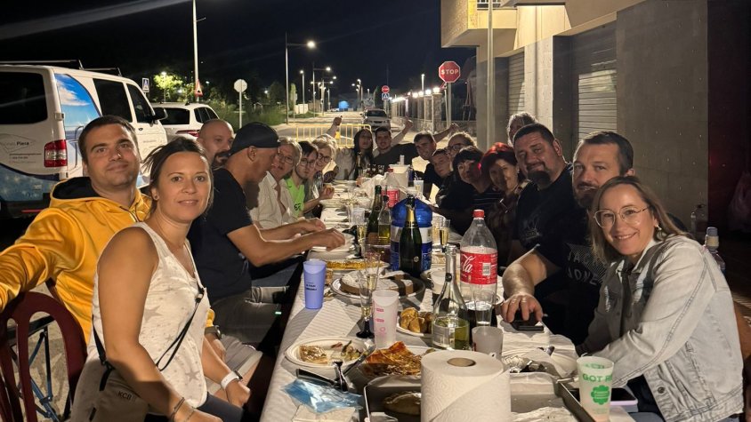 Sopars del carrer Sant Blai i del carrer Folch i Torres del Palau d'Anglesola