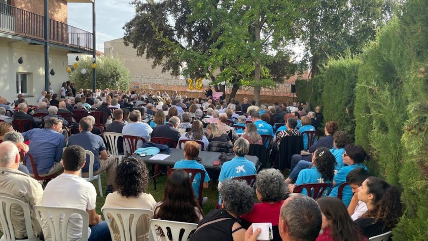 La residència de Ca la Cileta del Palau d'Anglesola fa 20 anys