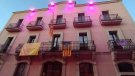 El Palau d'Anglesola s’il·lumina de rosa pel Dia Mundial contra el Càncer de Mama