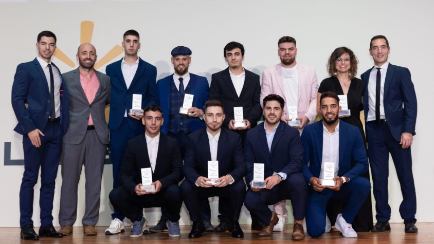 Lluís Inglada rep el guardó per l'ascens a 3a nacional d'arbitratge