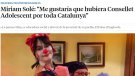 Míriam Solé al diari la Vanguardia “Me gustaría que hubiera Consellet Adolescent por toda Catalunya”