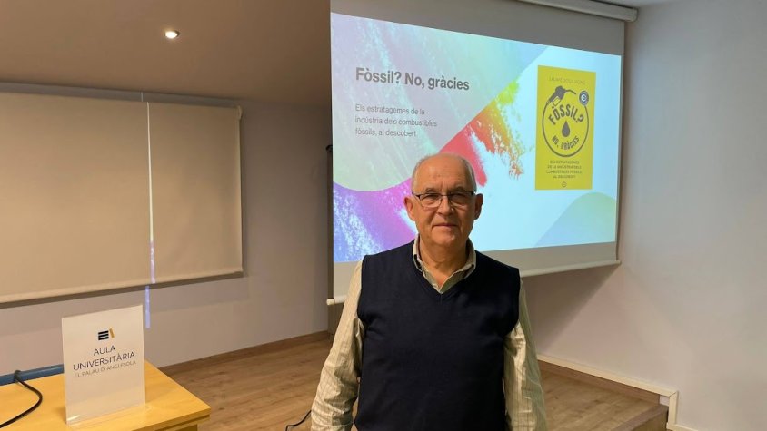 Jaume Josa: "El nostre consum d'energia provinent de combustibles fòssils altera perillosament l'atmosfera!
