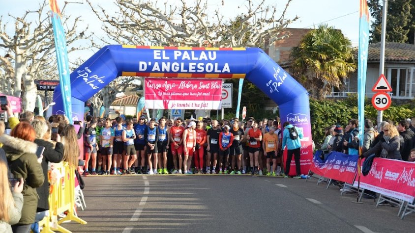 Avui s'ha celebrat la 9a Cursa Agro-Llobera Sant Blai del Palau d'Anglesola