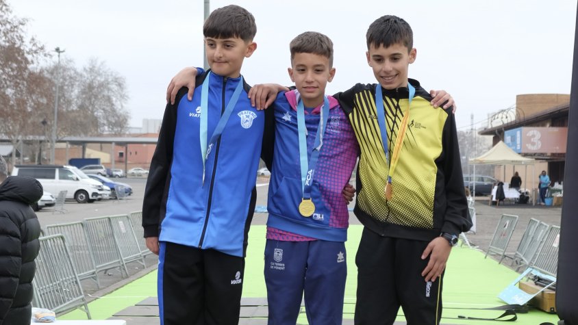 Unai Porcel aconseguir el 1r lloc al Campionat de Catalunya de Marxa de Promoció