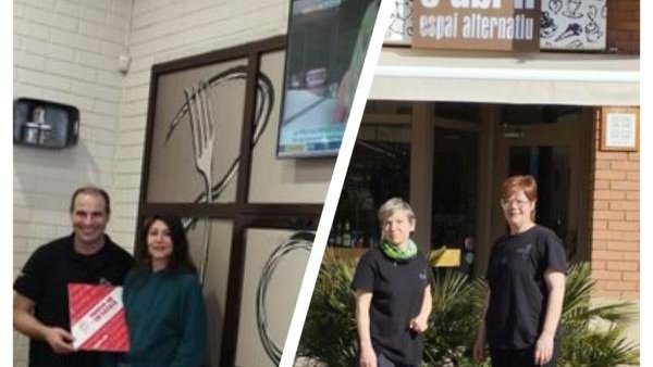 El Poli Bar i el S'Abril s'adhereixen al programa Voluntariat per la llengua