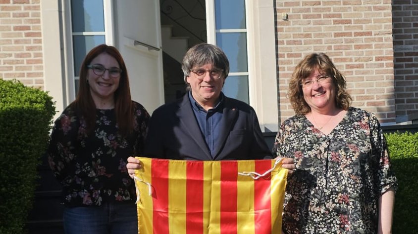 VISITA A LA CASA DE LA REPÚBLICA AMB EL CARLES PUIGDEMONT