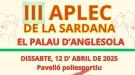 III Aplec de la Sardana al Palau d'Anglesola