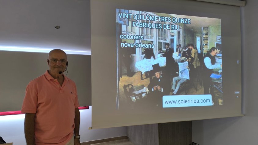 Ramon Soler: "Les colònies tèxtils generaven dinàmiques d'autèntica vida en comunitat"