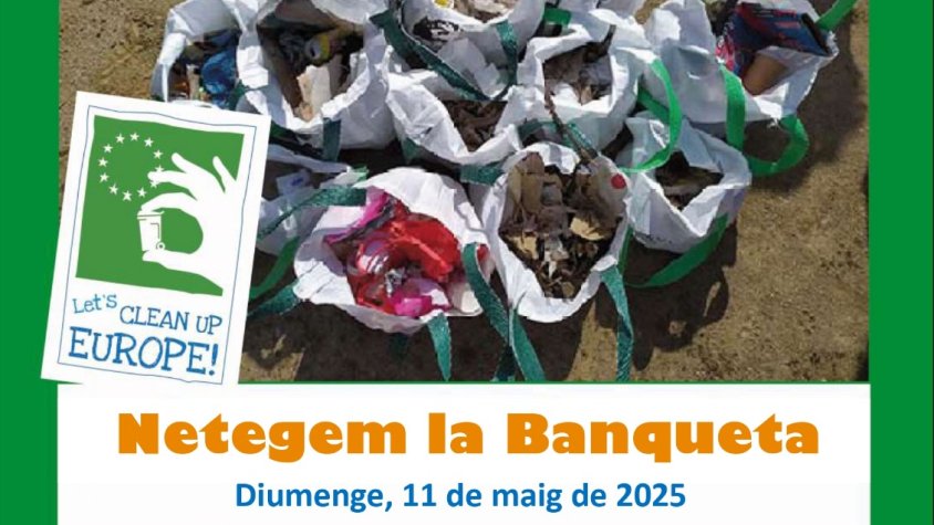 Let's Clean Up Day al Palau d'Anglesola