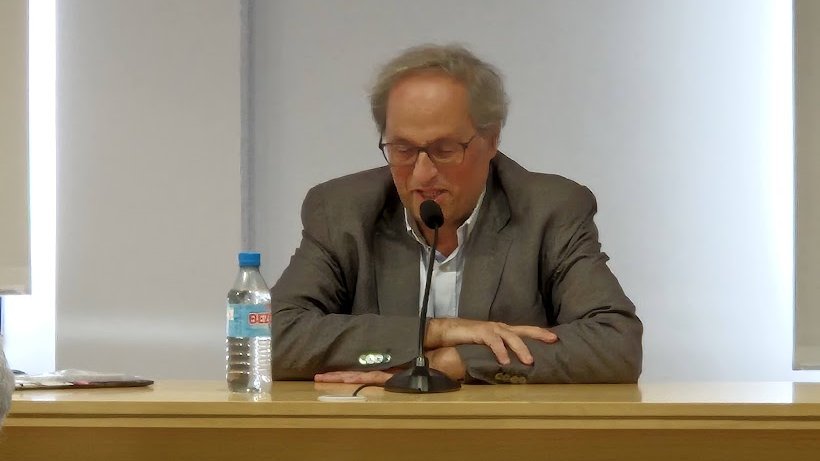 Quim Torra: "Tenim el dret i el deure de fer servir el català a Catalunya en tots els àmbits de la vida quotidiana"