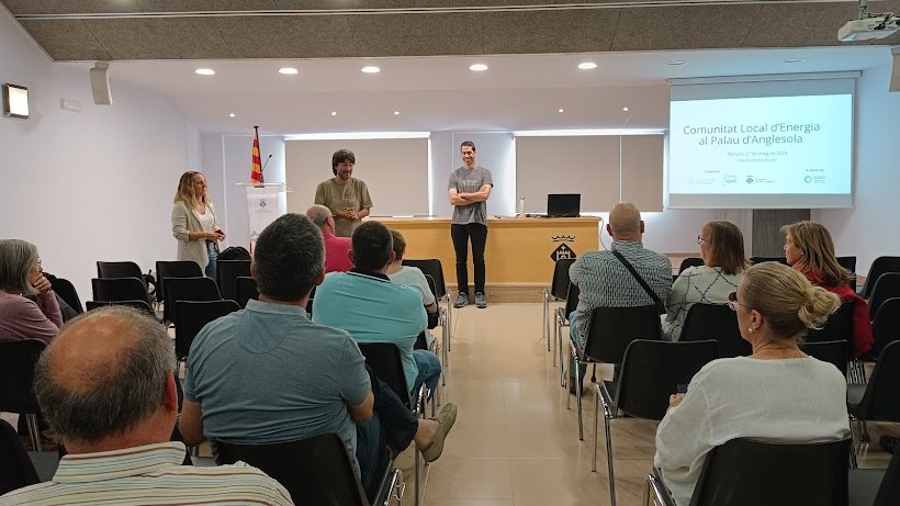 Xerrada informativa sobre la Comunitat Local d'Energia del Palau d'Anglesola