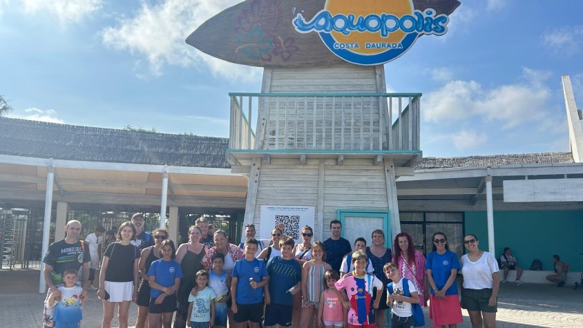 Sortida a l'Aquopolis de l'Associació Esportiva Natació El Palau d'Anglesola