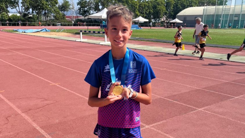 L'Unai Porcel campió de Catalunya de 3000 metres marxa