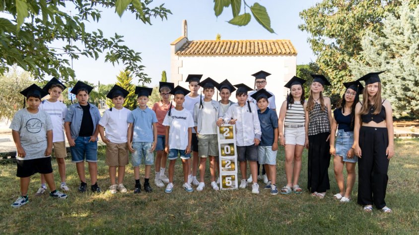 Celebració de les orles de 6è de l'escola Arnau Berenguer del Palau d'Anglesola