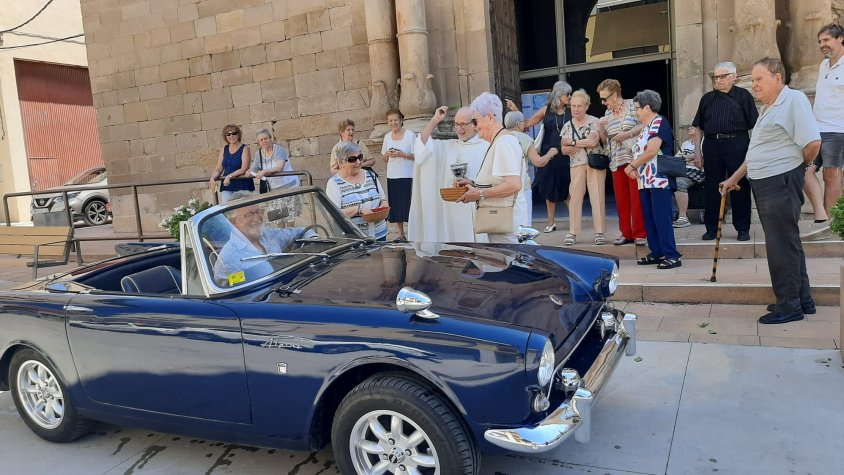 Benedicció de Sant Cristòfol al Palau d'Anglesola