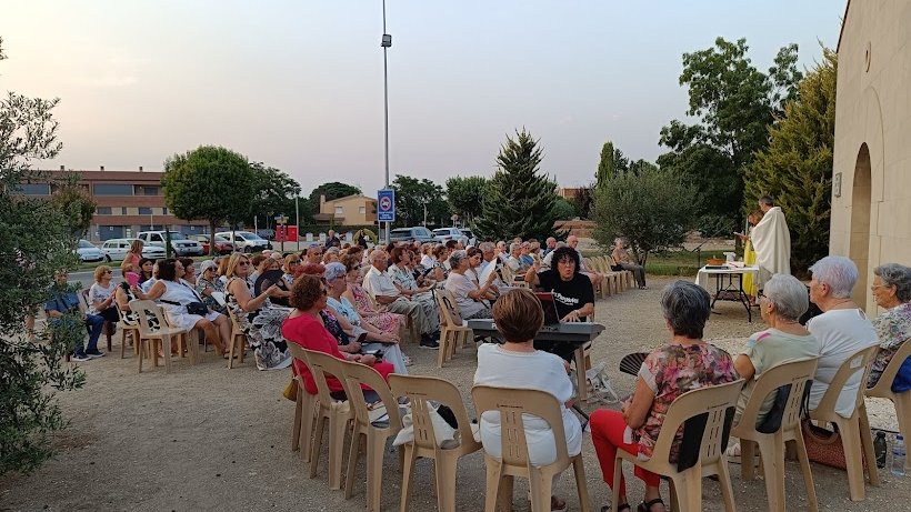 Celebració de Sant Roc al Palau d'Anglesola