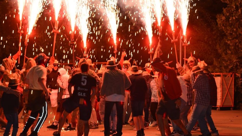 Festa Major - Correfoc amb el Ball de Diables de Badalona