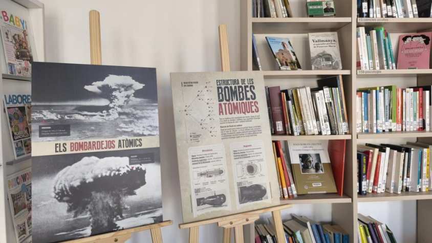 Exposició per la Pau: "Per un món sense armes. 80è aniversari dels bombardejos d'Hiroshima i Nagasaki"