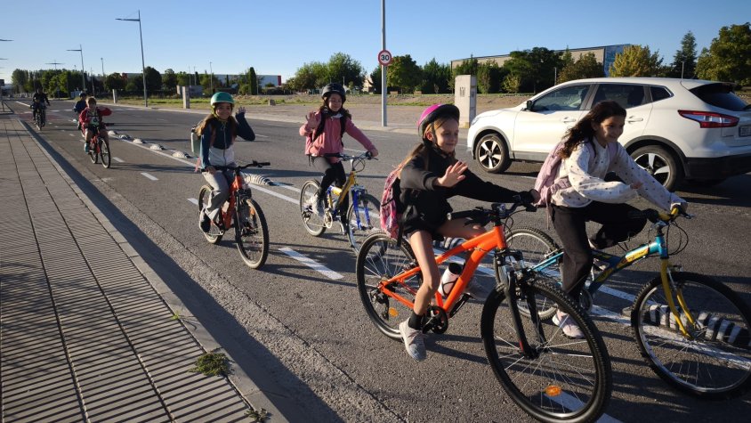 Una nova mobilitat al Palau d'Anglesola: el BICI-BUS