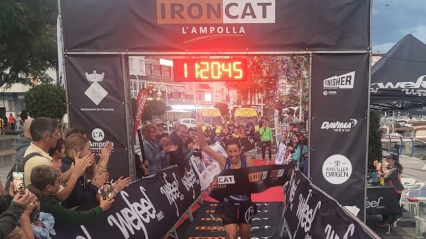 La Laura Bota guanya l'IRONCAT, un campionat de Catalunya èpic