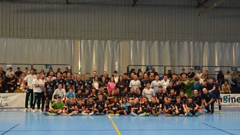 Presentació de la plantilla del Club Futsal Palau d'Anglesola