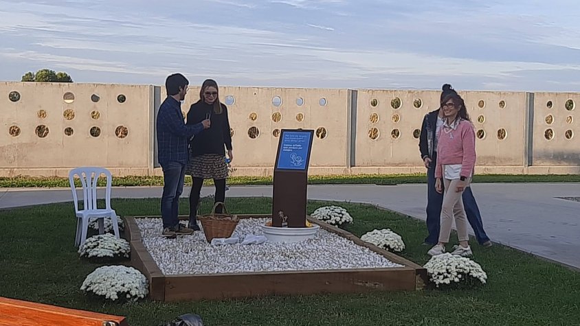 Inauguració de l'espai de dol gestacional, perinatal i neonatal al cementiri del Palau d'Anglesola
