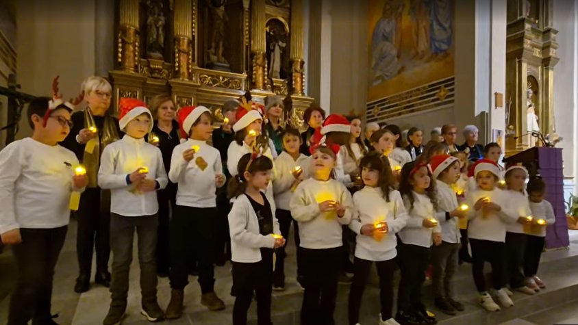 Concert i encesa de les llums de Nadal al Palau d'Anglesola