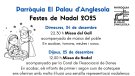 Celebracions festes de Nadal de la Pàrròquia de Sant Joan Baptista