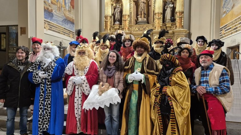 Una nit màgica: Melcior, Gaspar i Baltasar arriben al Palau d'Anglesola