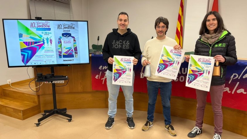 Presentació de la 10a Sant Blai, cursa de rècords