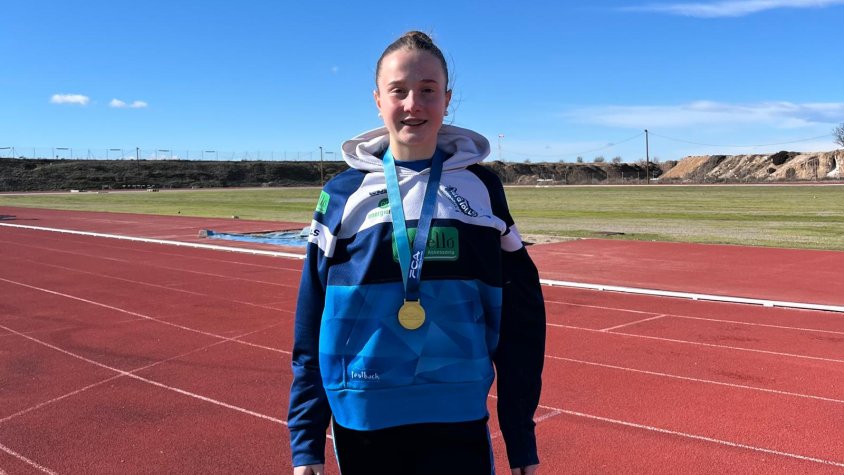 Martina March campiona de Catalunya en llançament de javelina