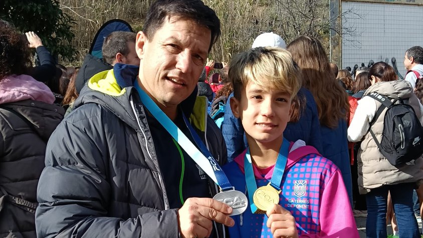 Unai Porcel campió de Catalunya de ruta 3000 metres marxa