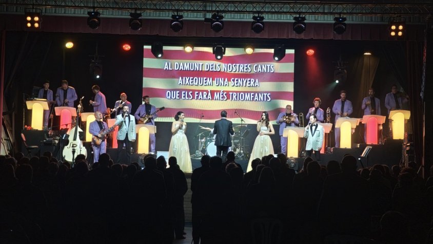 Espectacular concert de l'Orquestra Montgrins a la Festa Major de Sant Blai