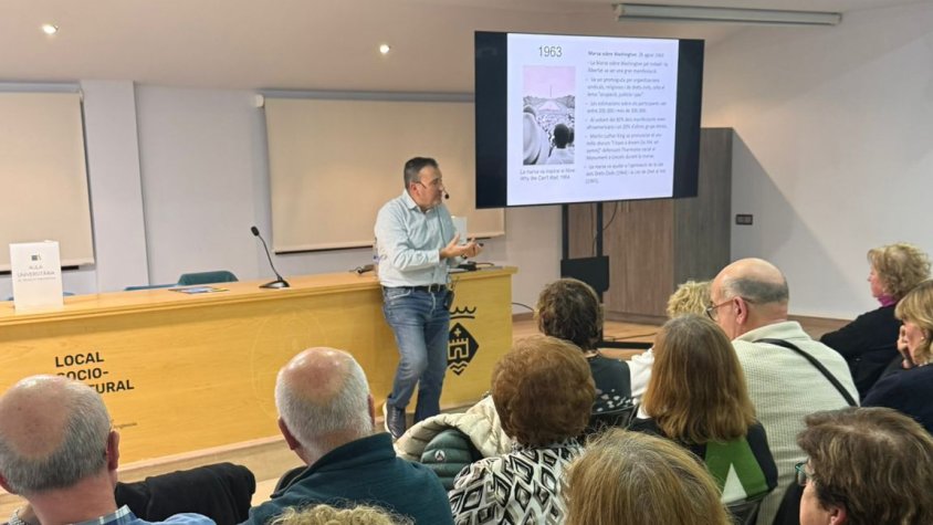 Quintí Casals: "Un dels llegats de Martin Luther King és la seva aposta per la lluita no violenta com a mètode per conquerir i fer efectius els drets humans"