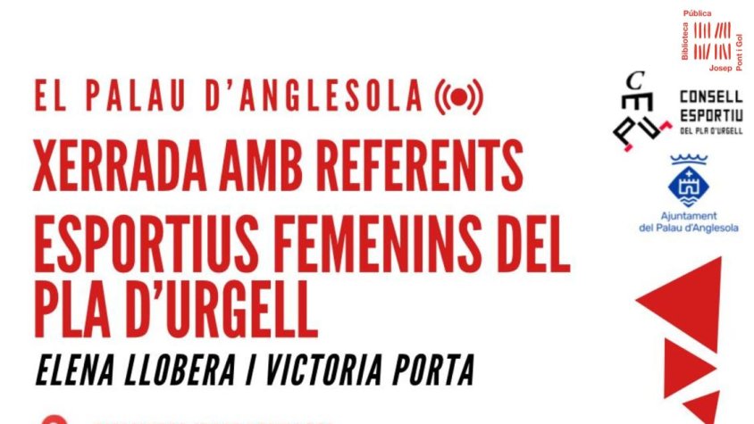 Exposició fotogràfica "Dones que inspiren, esports que empoderen" i xerrada amb referents esportius femenins: Elena Llobera i Victòria Porta