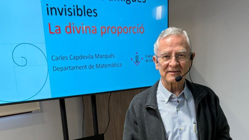 Carles Capdevila: "Com va dir Galileo Galilei, les matemàtiques són l'alfabet amb el qual Déu va escriure l'Univers"