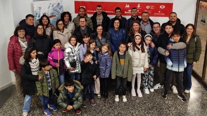 Sortida de famílies de catequesi a la Passió de Cervera