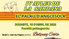 IV Aplec de la Sardana al Palau d'Anglesola el 18 d'abril